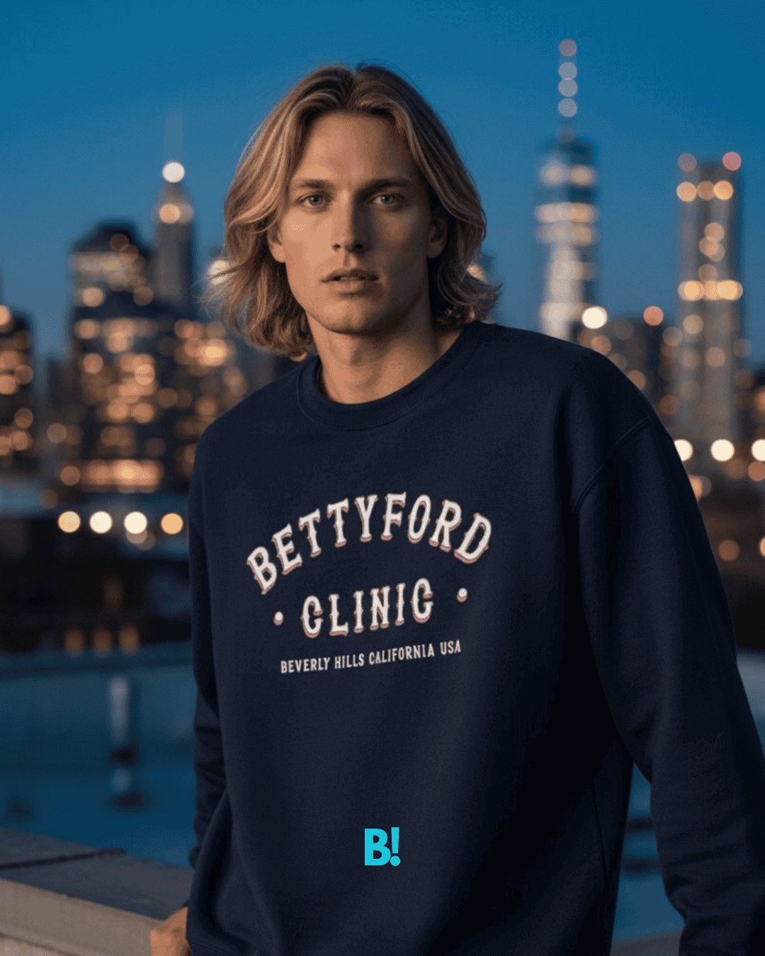 BETTY FORD CLINIC SWEATER