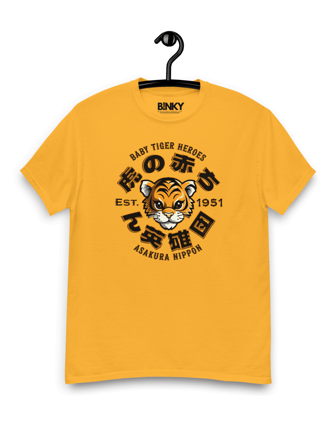 CAMISETA BABY TIGER HEROES