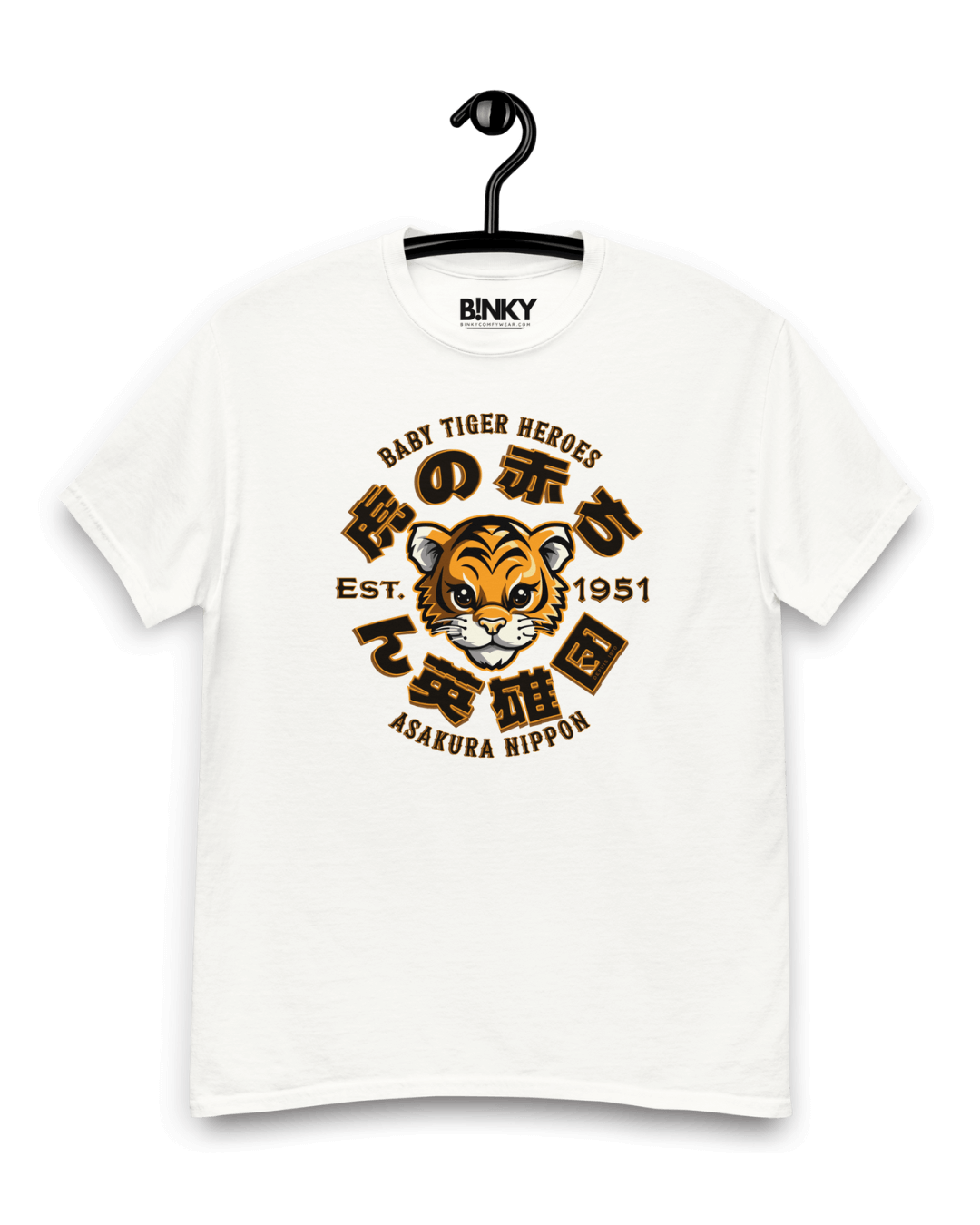 CAMISETA BABY TIGER HEROES