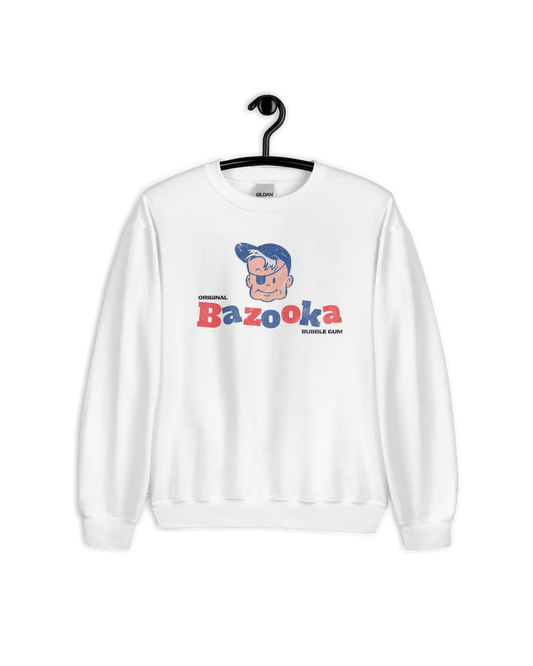 BAZOOKA JOE CLUB Sweater – Iconic Nostalgia, Soft & Comfy