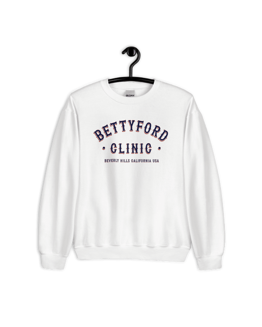 BETTY FORD CLINIC Sweater – Retro Beverly Hills Style, Soft & Comfy