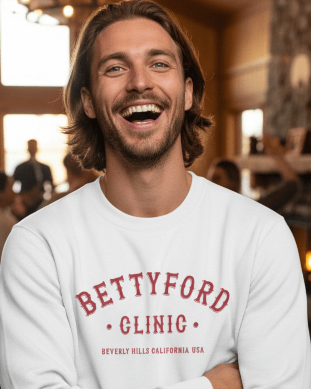 SUÉTER GRUESO BETTY FORD CLINIC