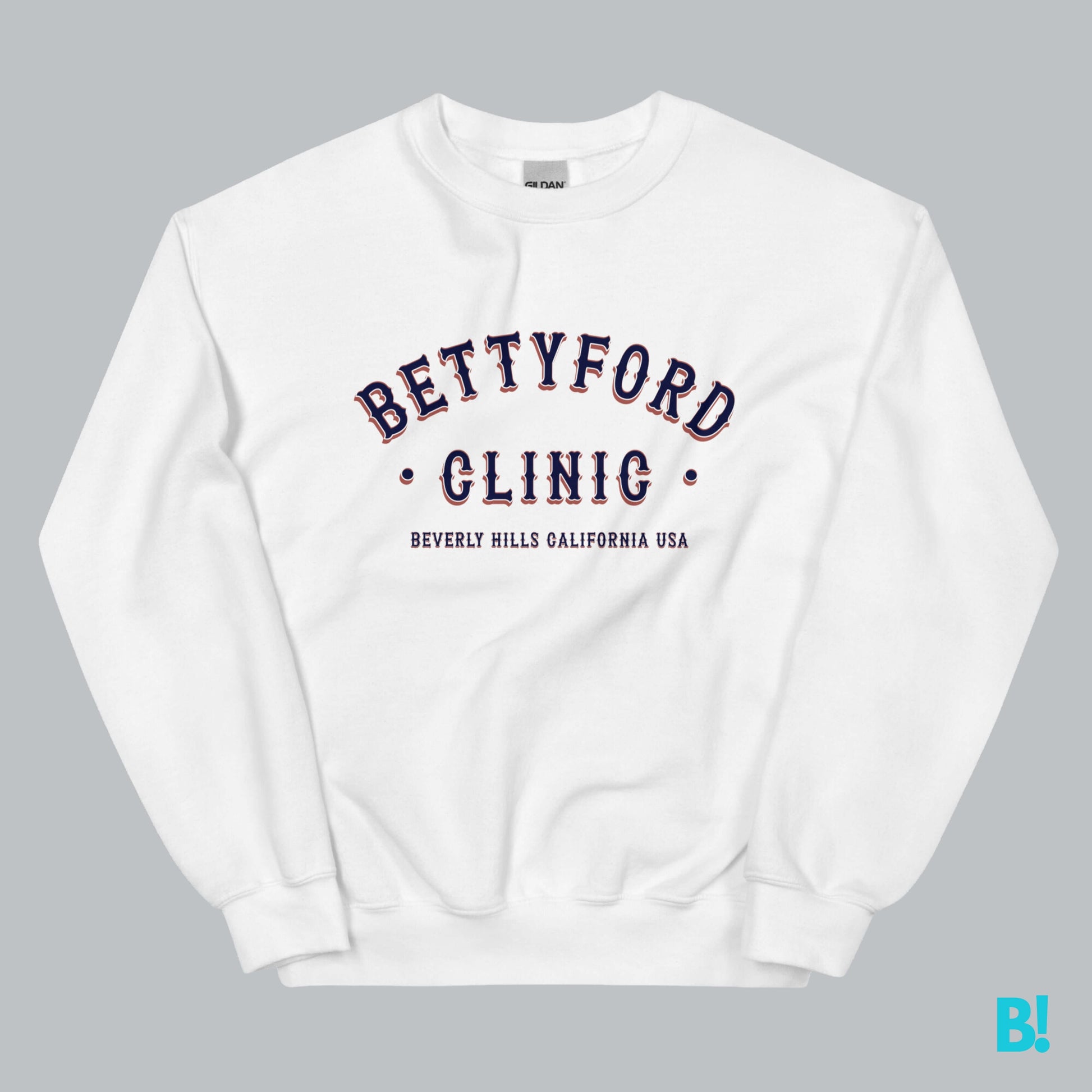 Experience a blend of retro charm and modern comfort with the Betty Ford Clinic Sweater. Inspired by iconic vintage designs, this cozy sweater brings a timeless, effortlessly cool vibe to your wardrobe. 