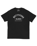 Betty Ford Clinic T-Shirt | Varsity Team featuring bold graphic, comfy fit by Binky, ideal for casual wear.