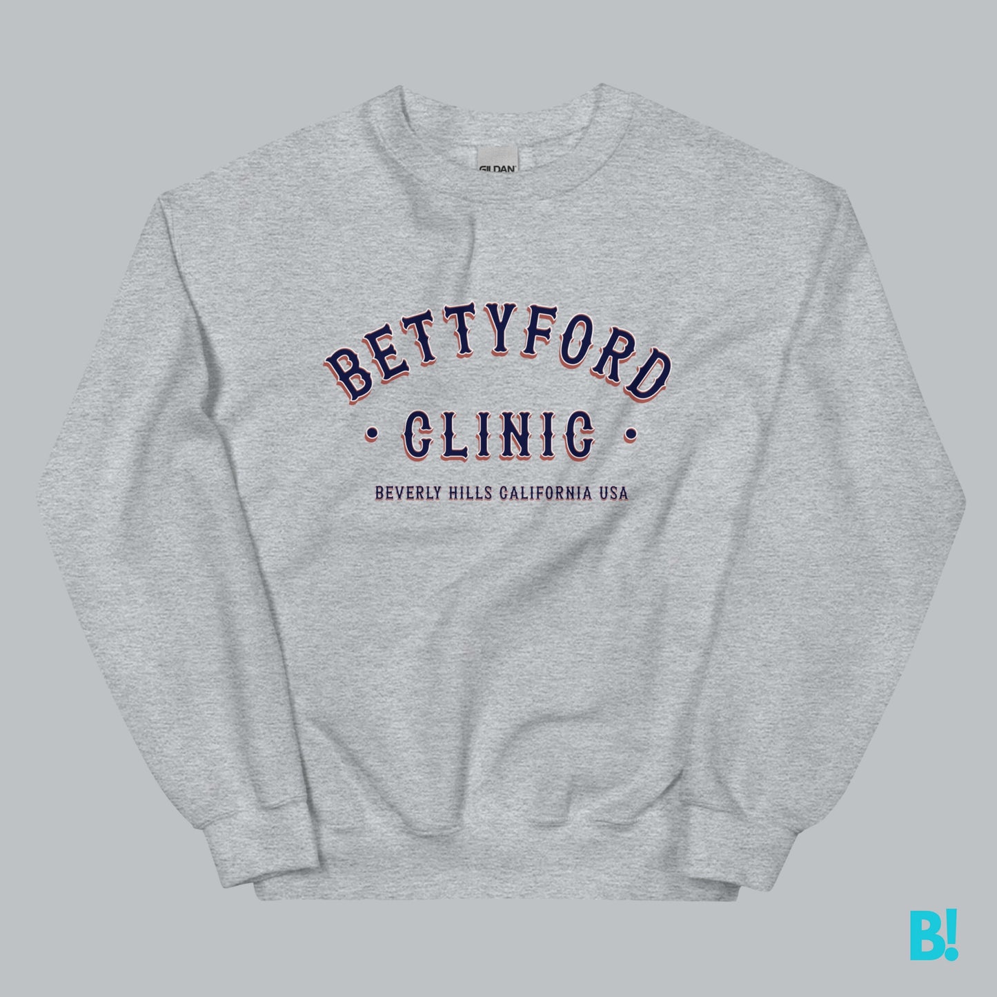 Experience a blend of retro charm and modern comfort with the Betty Ford Clinic Sweater. Inspired by iconic vintage designs, this cozy sweater brings a timeless, effortlessly cool vibe to your wardrobe. 