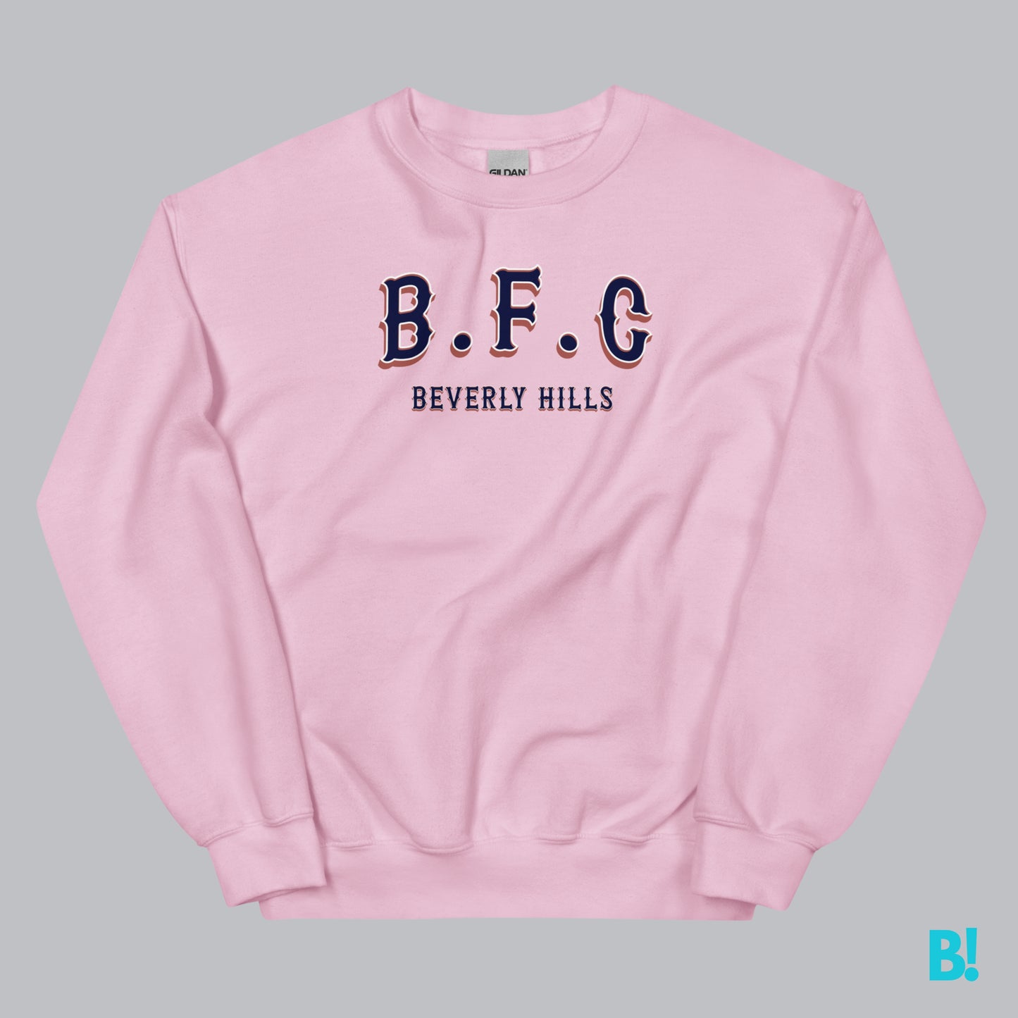 BFC BEVERLY HILLS Wrap yourself in comfort with the Classic "Betty Ford Clinic Beverly Hills" Sweater, featuring a timeless design by BinkyComfywear. Made from a 50/50 blend of pre-shrunk Cotton and Polyester this Sweater offers a Soft Feel & Perfect fit.