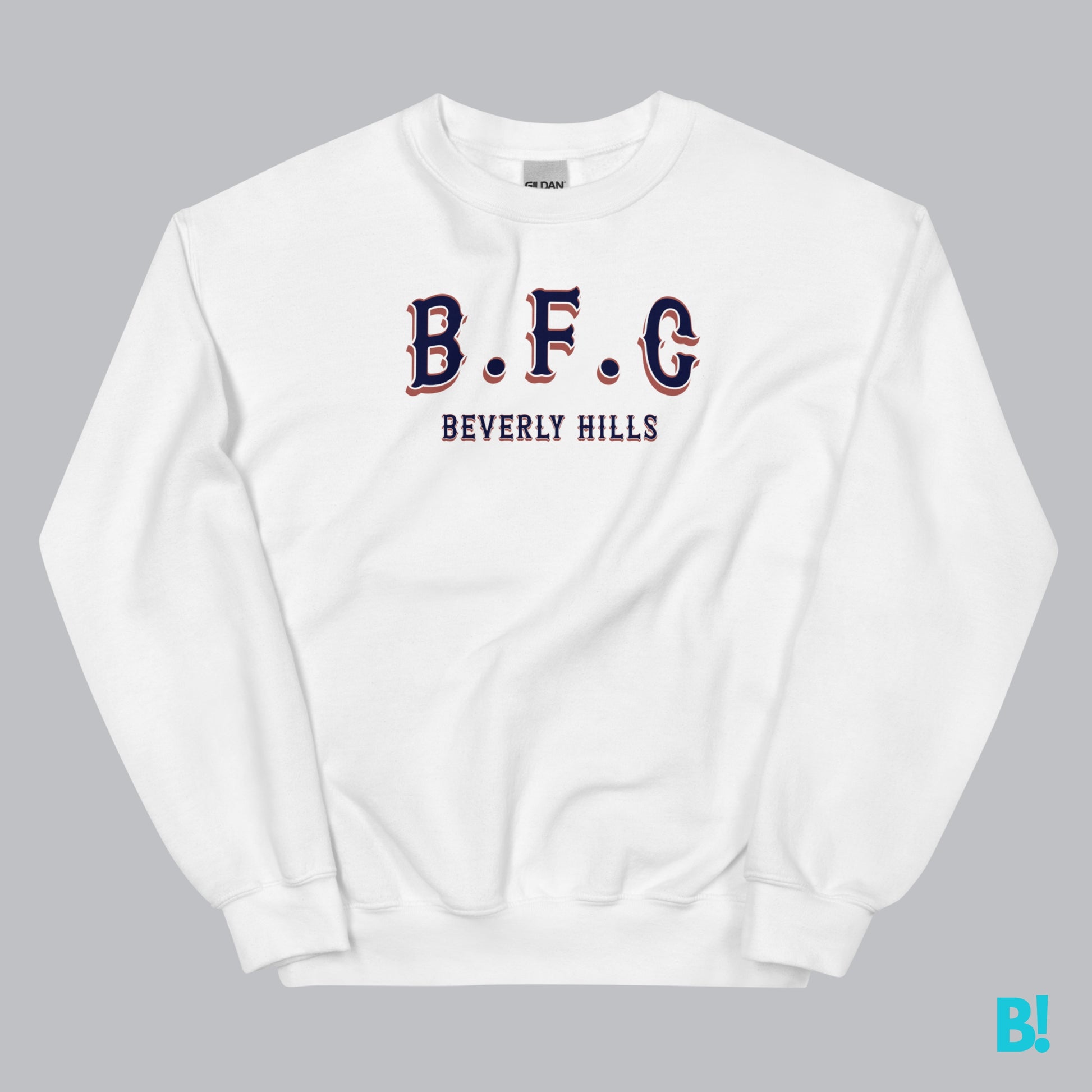 BFC BEVERLY HILLS Wrap yourself in comfort with the Classic "Betty Ford Clinic Beverly Hills" Sweater, featuring a timeless design by BinkyComfywear. Made from a 50/50 blend of pre-shrunk Cotton and Polyester this Sweater offers a Soft Feel & Perfect fit.