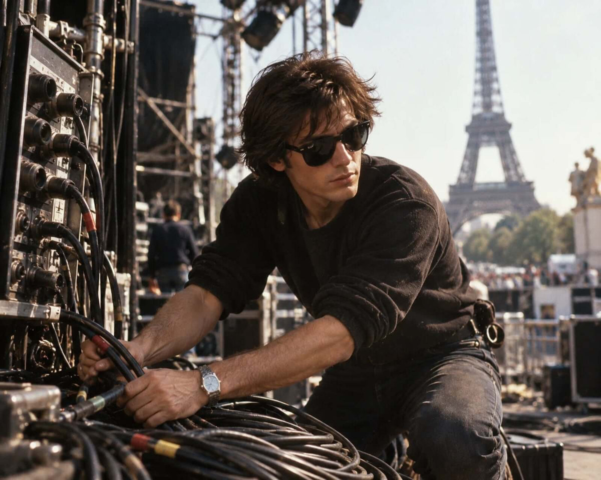 Editorial illustration for Walter's paris · 1980–1983 chapter