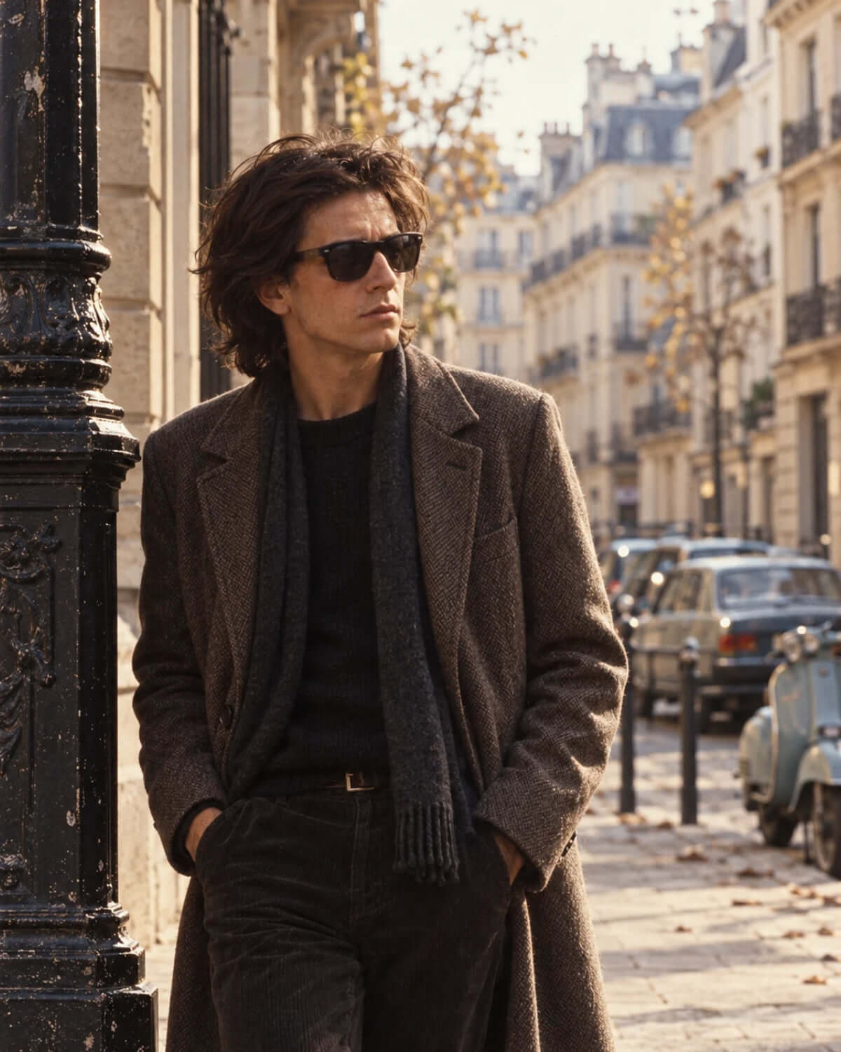 Editorial illustration for Walter's paris · 1980–1983 chapter
