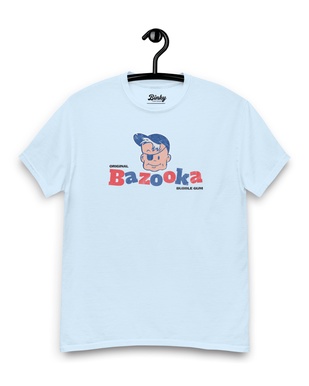 Bazooka Joe T-Shirt | Retro Bubblegum Legend featuring a fun graphic design of Bazooka Joe in vibrant colors.