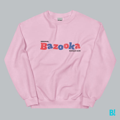 BAZOOKA JOE CLUB Comfy Sweater Omhul jezelf in comfort met de klassieke "Bazooka Joe Club" Sweater van BinkyComfywear. Gemaakt van een 50/50 blend van voorgekrompen katoen en polyester. €49.00 B!NKY Comfywear