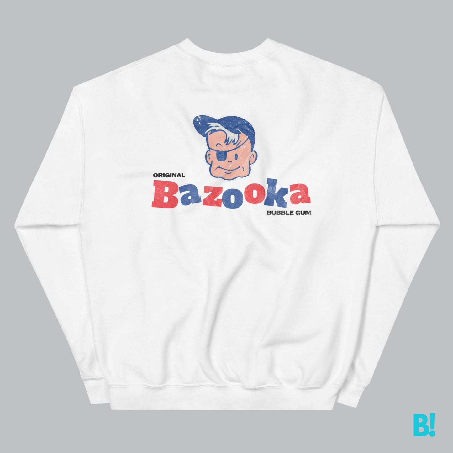 BAZOOKA JOE CLUB Comfy Sweater Omhul jezelf in comfort met de klassieke "Bazooka Joe Club" Sweater van BinkyComfywear. Gemaakt van een 50/50 blend van voorgekrompen katoen en polyester. €49.00 B!NKY Comfywear