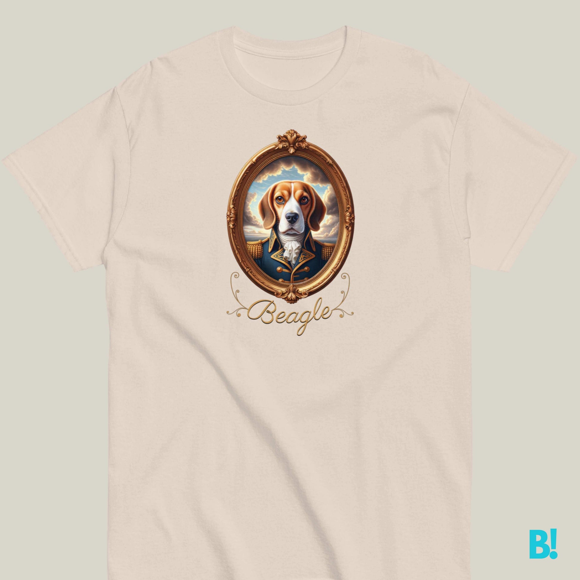 Beagle Napoleon Dog Portrait T-shirt – 100% Cotton Celebrate your Beagle with this exclusive Napoleon dog portrait T-shirt. Soft, comfy cotton in 7 color options. Perfect for dog lovers! €29.50 B!NKY Comfywear