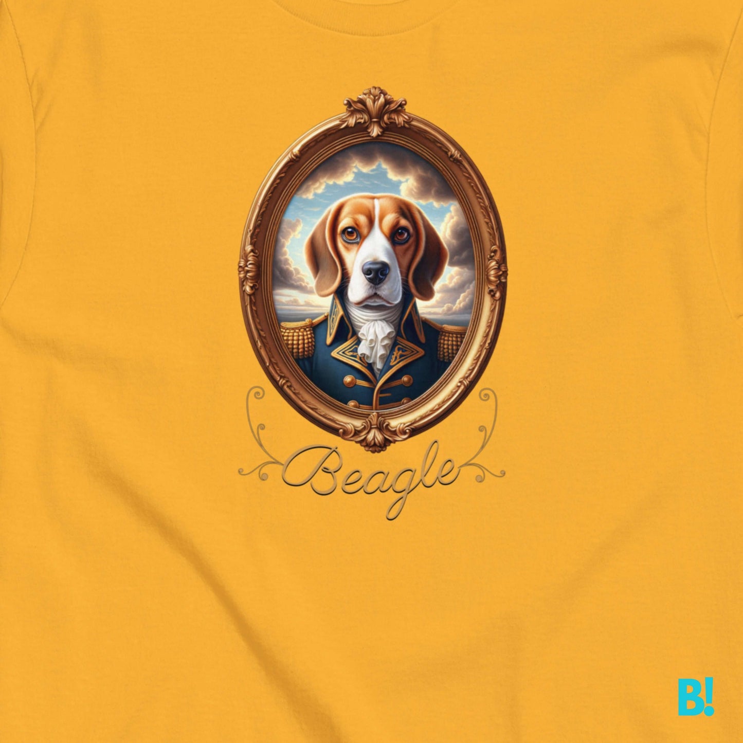 Beagle Napoleon Dog Portrait T-shirt – 100% Cotton Celebrate your Beagle with this exclusive Napoleon dog portrait T-shirt. Soft, comfy cotton in 7 color options. Perfect for dog lovers! €29.50 B!NKY Comfywear