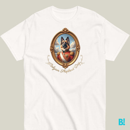 Belgian Shepherd Napoleon T-shirt – 100% Cotton Show off your Belgian Shepherd pride with this Napoleon dog portrait T-shirt. 100% cotton, 7 colors available. Perfect for dog lovers! €29.50 B!NKY Comfywear