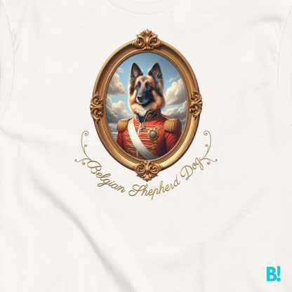 Belgian Shepherd Napoleon T-shirt – 100% Cotton Show off your Belgian Shepherd pride with this Napoleon dog portrait T-shirt. 100% cotton, 7 colors available. Perfect for dog lovers! €29.50 B!NKY Comfywear