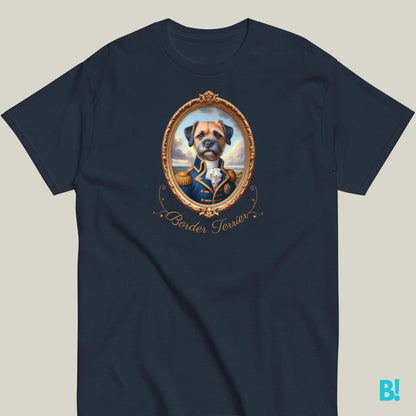 Border Terrier Napoleon Portrait T-shirt – 100% Cotton Show off your Border Terrier with this playful Napoleon dog portrait T-shirt. 100% cotton, 7 colors available. Dog lovers unite! €29.50 B!NKY Comfywear