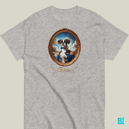 Boxer Napoleon Dog Portrait T-shirt – 100% Cotton Boxer lovers, this Napoleon dog portrait T-shirt is perfect for you! Soft cotton, 7 colors. A playful addition to your wardrobe. €29.50 B!NKY Comfywear