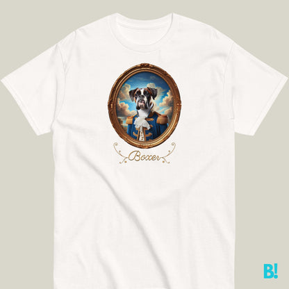 Boxer Napoleon Dog Portrait T-shirt – 100% Cotton Boxer lovers, this Napoleon dog portrait T-shirt is perfect for you! Soft cotton, 7 colors. A playful addition to your wardrobe. €29.50 B!NKY Comfywear