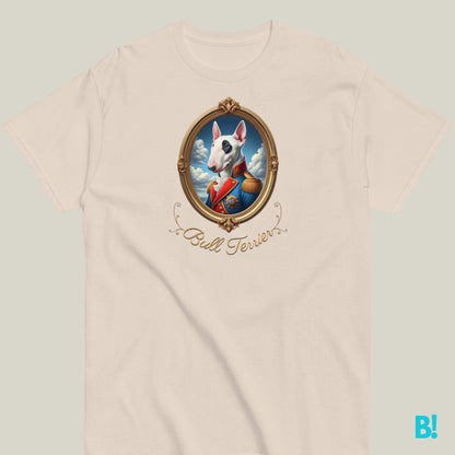 Bull Terrier Napoleon Dog T-shirt – 100% Cotton Bull Terrier lovers, this Napoleon dog portrait T-shirt is a must-have! 100% cotton in 7 colors. Show off your style! €29.50 B!NKY Comfywear