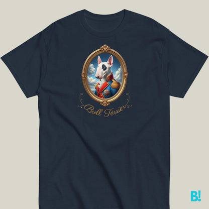 Bull Terrier Napoleon Dog T-shirt – 100% Cotton Bull Terrier lovers, this Napoleon dog portrait T-shirt is a must-have! 100% cotton in 7 colors. Show off your style! €29.50 B!NKY Comfywear