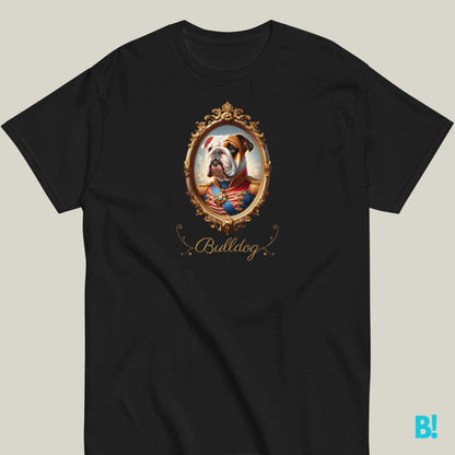 Bulldog Napoleon Dog Portrait T-shirt – 100% Cotton Bulldog lovers, celebrate your favorite breed with this charming Napoleon dog portrait T-shirt. Soft cotton, available in 7 colors. Perfect for dog lovers! €29.50 B!NKY Comfywear