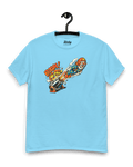 Cannonball Clown T-Shirt | Vintage Comic Bootleg featuring a clown being launched from a cannon with a comic style graphic.