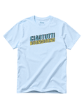 Ciao Tutti T-Shirt | Buongiorno Classic in light blue with bold text design.