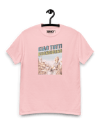 Ciao Tutti T-shirt in pink with vintage Italian design for binky comfywear