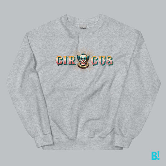 Embrace the Quirky Vibe with our CIRCUS Sweater. This Comfy & Stylish Sweater adds a Playful twist to your Wardrobe. Exclusive at Binkycomfywear.com Shop Now!