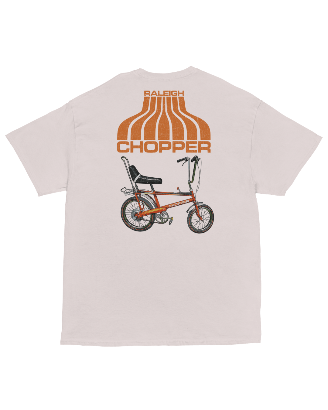 Chopper Bike T-Shirt | King Of The Block featuring a retro bicycle graphic and bold design.