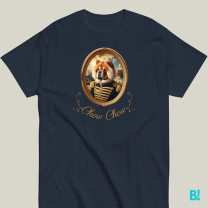 Chow Chow Napoleon Portrait T-shirt – 100% Cotton Chow Chow lovers, this unique Napoleon dog portrait T-shirt is for you! 100% cotton, 7 color options. Get cozy in style! €29.50 B!NKY Comfywear