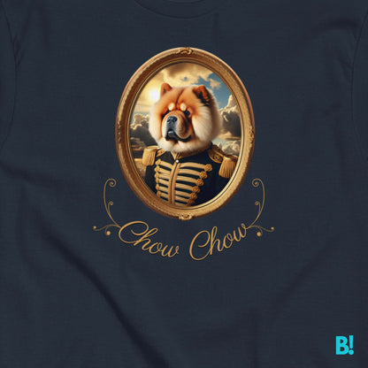 Chow Chow Napoleon Portrait T-shirt – 100% Cotton Chow Chow lovers, this unique Napoleon dog portrait T-shirt is for you! 100% cotton, 7 color options. Get cozy in style! €29.50 B!NKY Comfywear