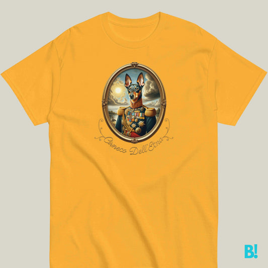 Cirneco dell'Etna Portrait Tee Authentic Mediterranean Style Own a piece of history with our elegant Cirneco dell'Etna tee. Premium cotton in 7 colors, perfect fit sizes S-XXXL. Shop the timeless look now! €29.50 B!NKY Comfywear