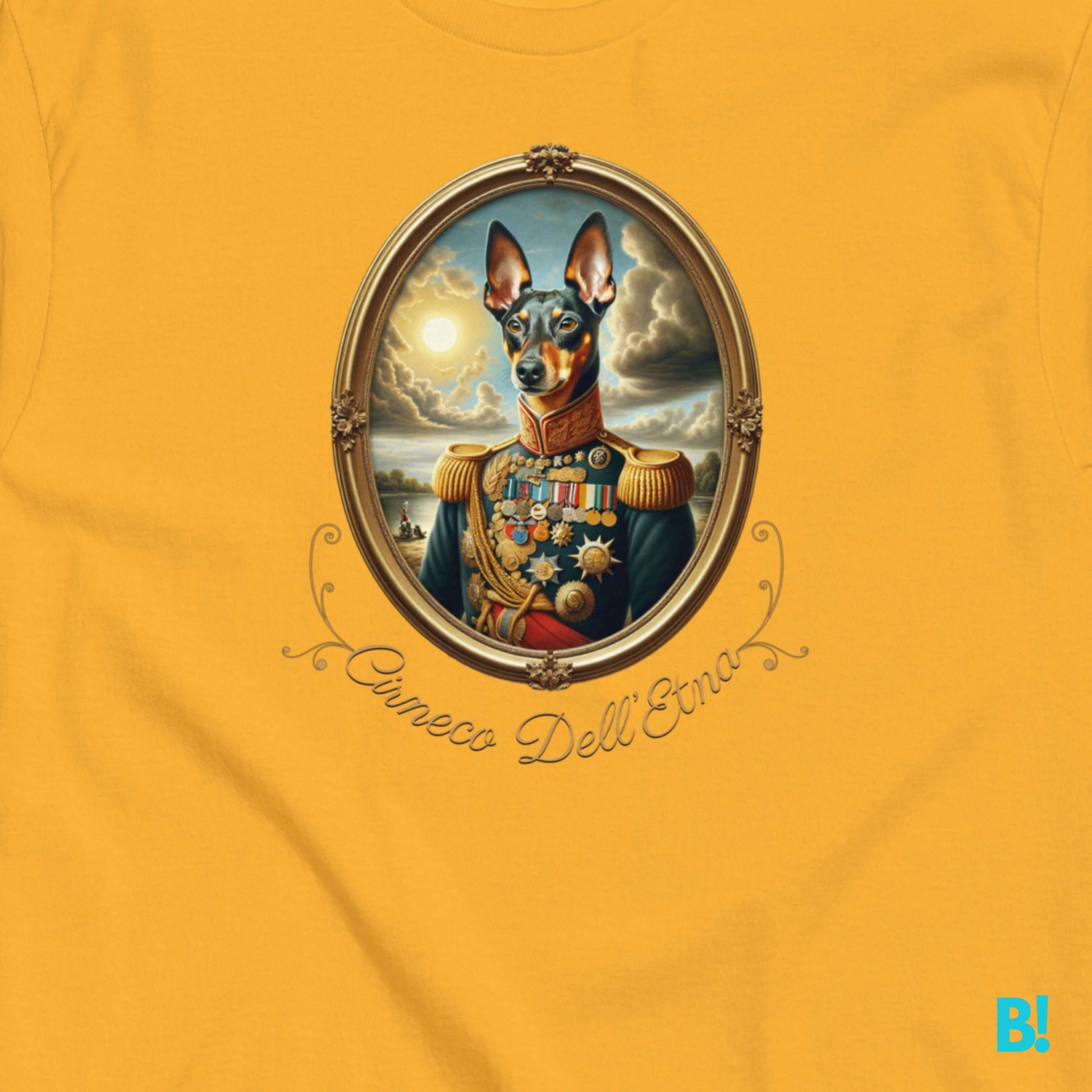 Cirneco Dell'Etna Napoleon T-shirt – 100% Cotton Celebrate your Cirneco Dell'Etna with this classy Napoleon dog portrait T-shirt. 100% cotton, available in 7 colors. Perfect for dog lovers! €29.50 B!NKY Comfywear