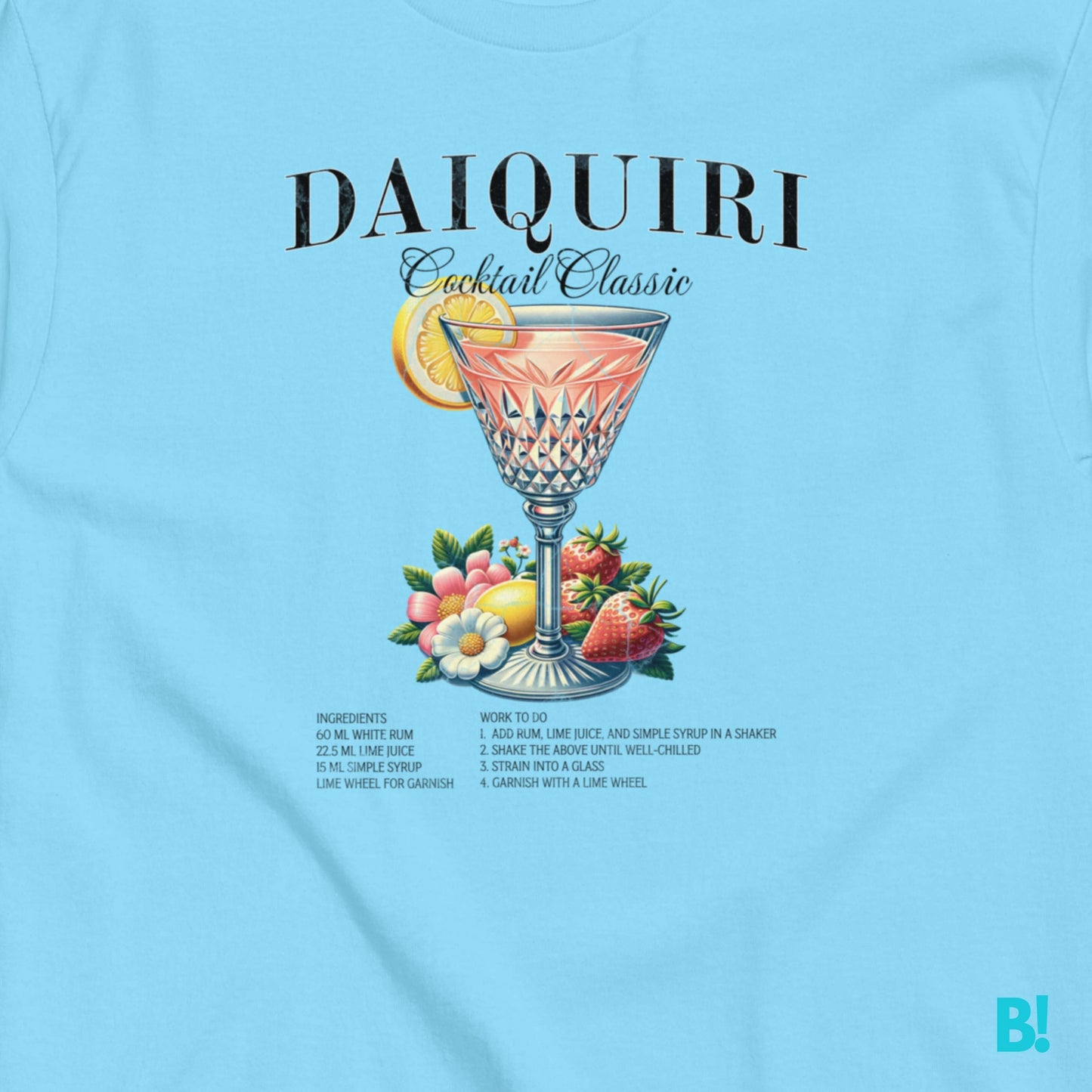 DAIQUIRI COCKTAIL T-SHIRT