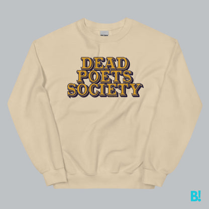 DEAD POETS SOCIETY Sweater for Literature Lovers Celebrate the power of words with our DEAD POETS SOCIETY sweater. Soft blend, perfect fit, available in multiple colors. Ideal for literature fans. €39.00 B!NKY Comfywear