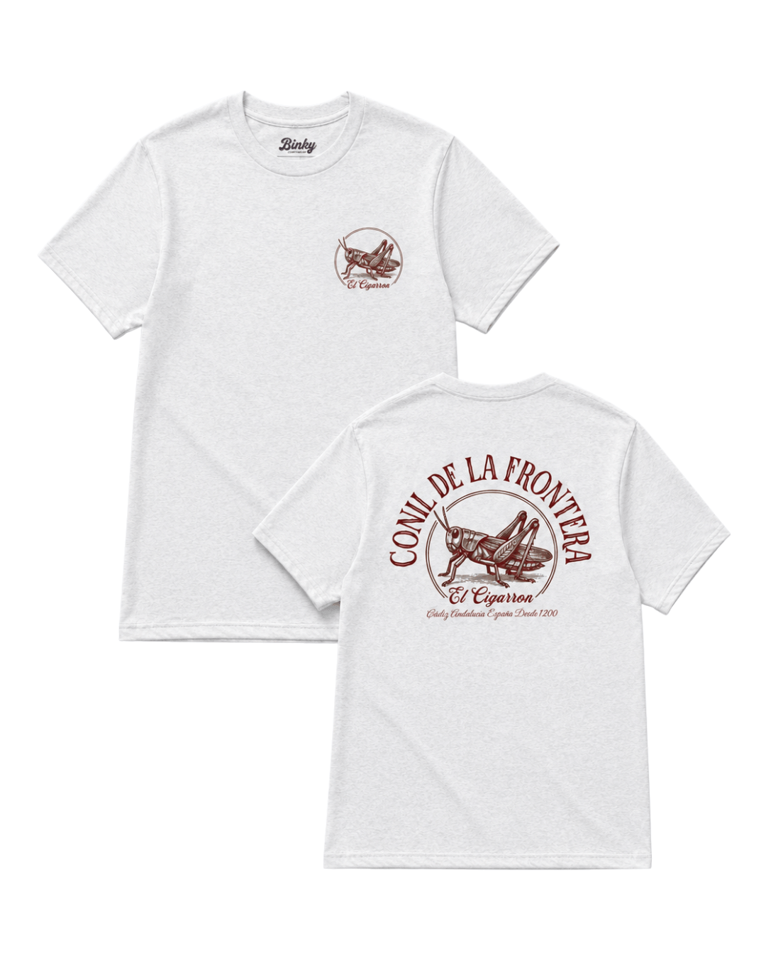 El Cigarron T-Shirt | Sun, Salt & Spirit with Conil de la Frontera graphic design.
