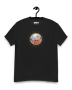 FLIPJE MASCOTTE T-SHIRT featuring a retro design with a chef and fruit, celebrating Dutch nostalgia by BINKY comfywear.