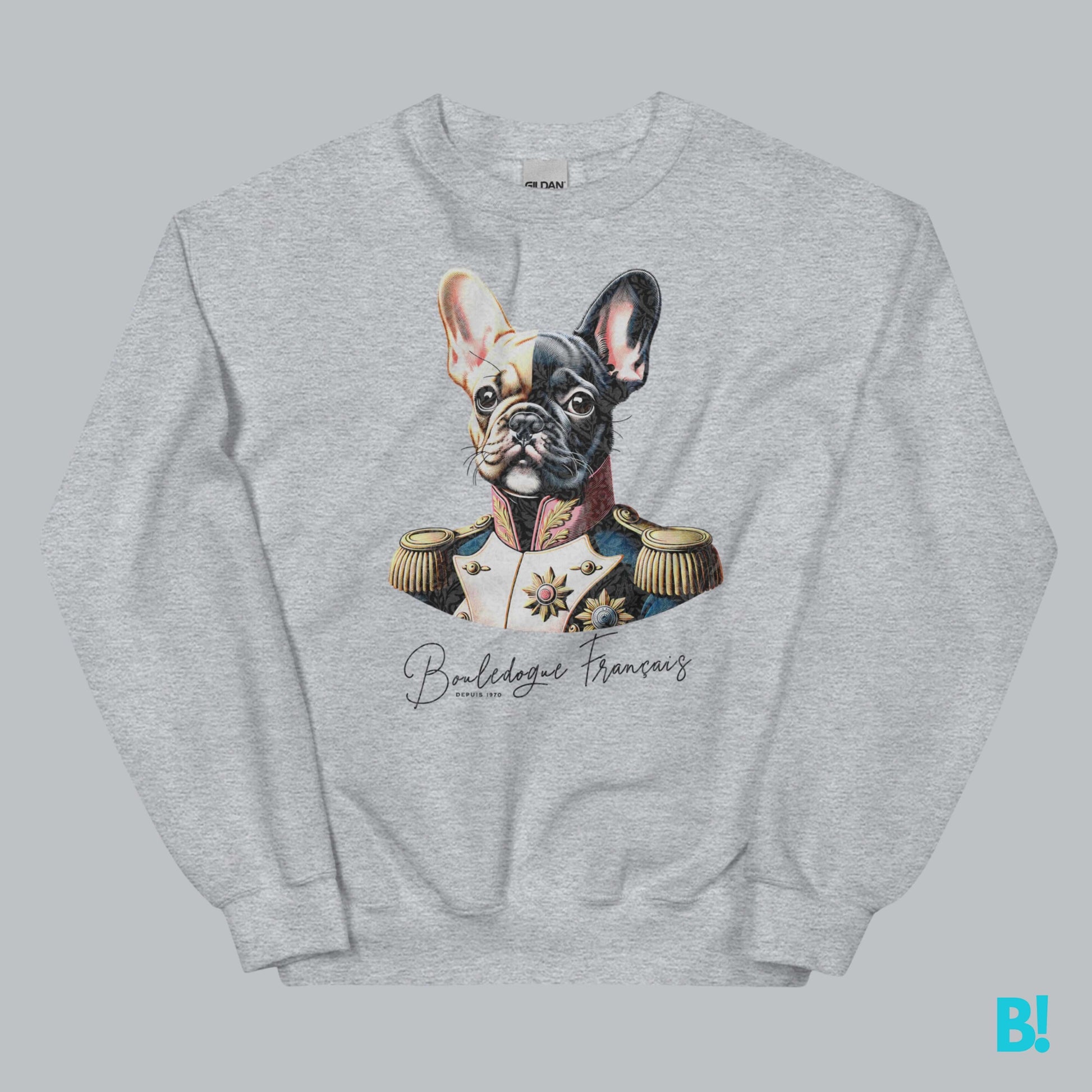 Show de charme van de Franse Bulldog met deze unieke Bouledogue Français Sweater! Of je nu kiest voor wit, grijs, licht blauw of roze, deze sweater is een must-have voor elke hondenliefhebber.