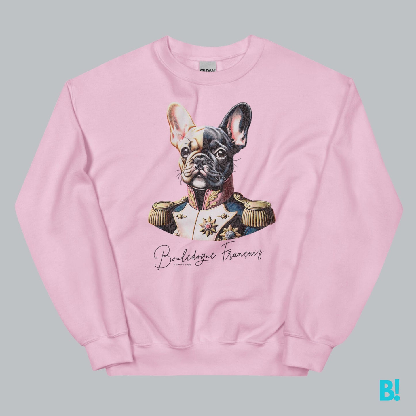 Show de charme van de Franse Bulldog met deze unieke Bouledogue Français Sweater! Of je nu kiest voor wit, grijs, licht blauw of roze, deze sweater is een must-have voor elke hondenliefhebber.