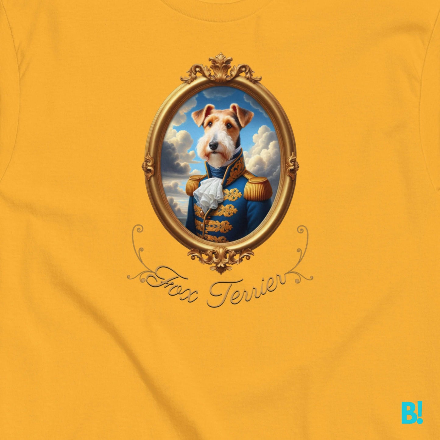 Fox Terrier Napoleon Dog Portrait T-shirt – 100% Cotton Love Fox Terriers? This Napoleon dog portrait T-shirt is for you! Soft cotton in 7 color options. Ideal for dog fans! €29.50 B!NKY Comfywear