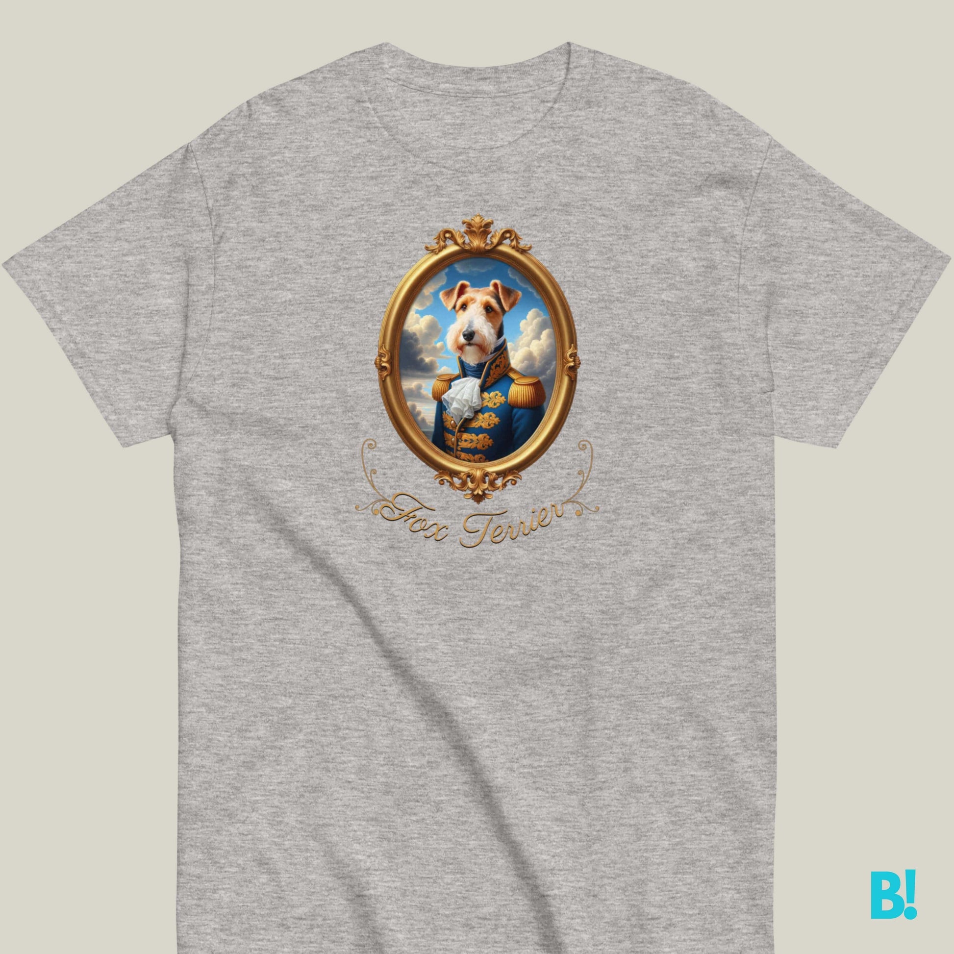 Fox Terrier Napoleon Dog Portrait T-shirt – 100% Cotton Love Fox Terriers? This Napoleon dog portrait T-shirt is for you! Soft cotton in 7 color options. Ideal for dog fans! €29.50 B!NKY Comfywear