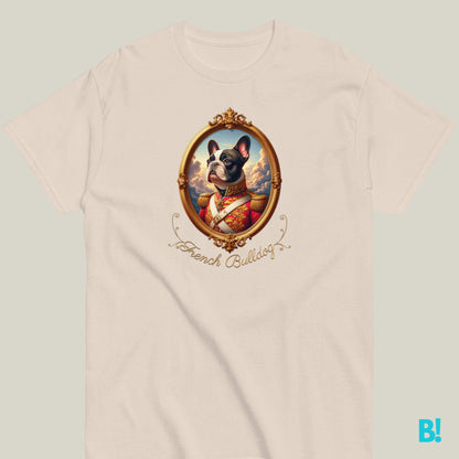 French Bulldog Napoleon Dog T-shirt – 100% Cotton Celebrate your French Bulldog with this charming Napoleon dog portrait T-shirt. Soft cotton, available in 7 colors. Perfect for Bulldog fans! €29.50 B!NKY Comfywear