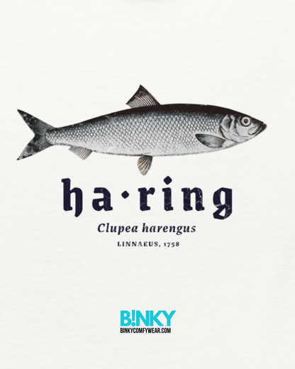 Haring T-Shirt – Iconisch Nederlands ontwerp, 100% katoen, regular fit