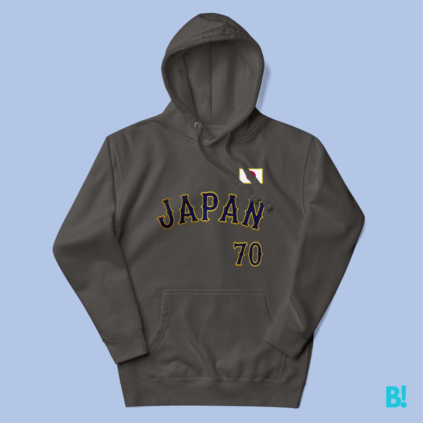 Step up your game with the JAPAN 70 Baseball Hoodie! Featuring a sporty vibe and playful Japanese-inspired print, this hoodie combines style and comfort effortlessly.