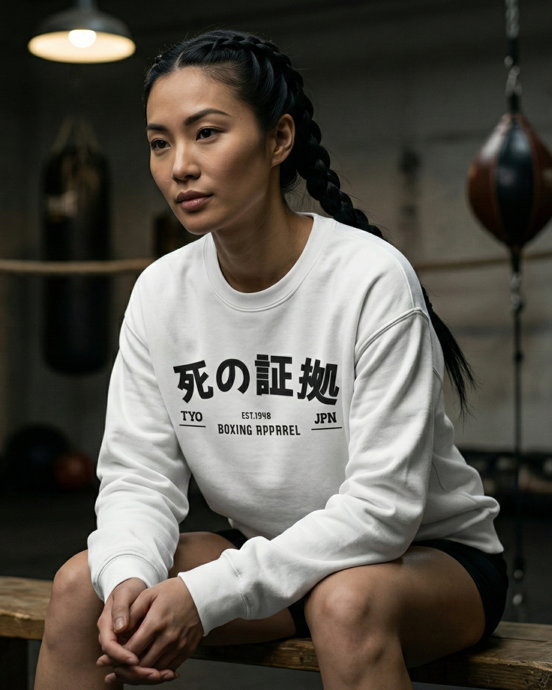 JAPANESE BOXING SWEATER | RETRO FIGHTING SPIRIT
