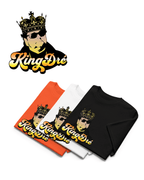 King Dre T-shirts Oranje, wit en zwart - Hollandse Glorie Print