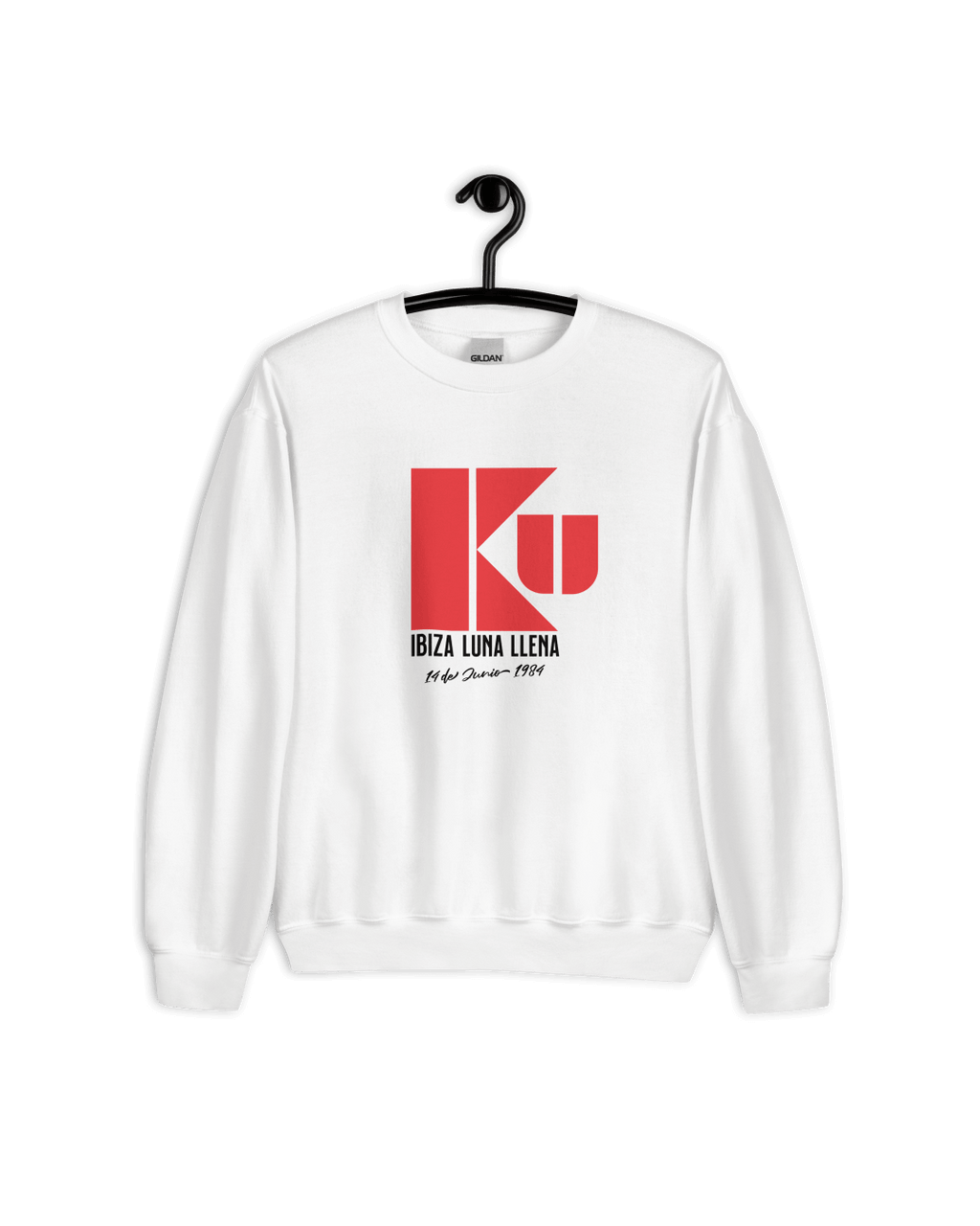KU IBIZA 1984 Sweater – Retro Ibiza Club Tribute, Soft & Comfy