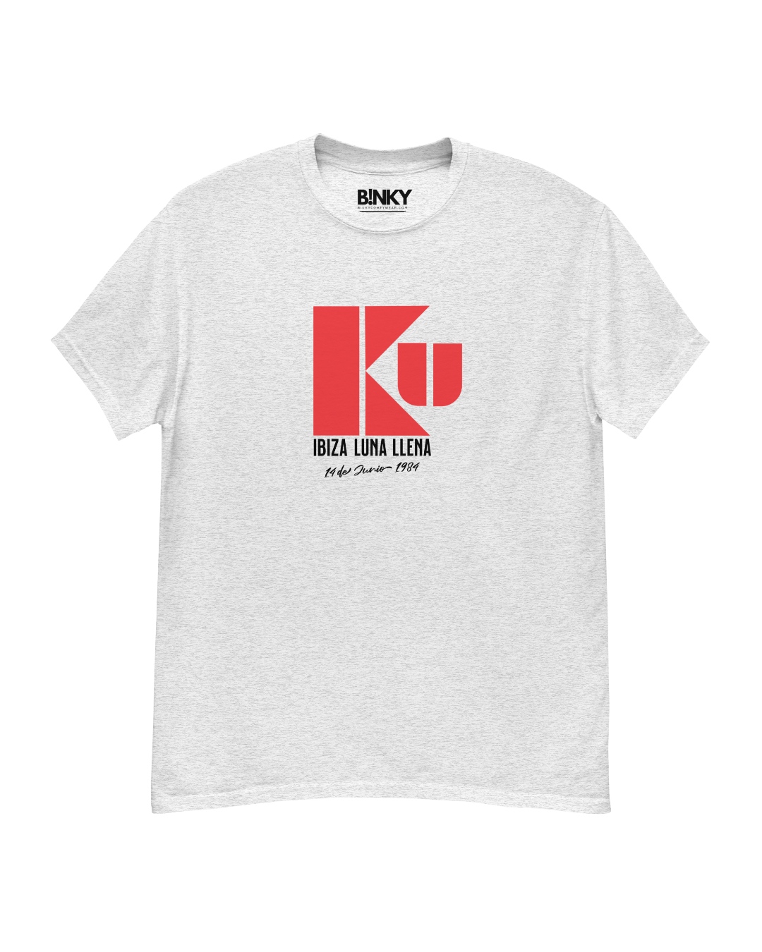 KU Ibiza T-Shirt – 100% cotton, regular fit, legendary clubwear